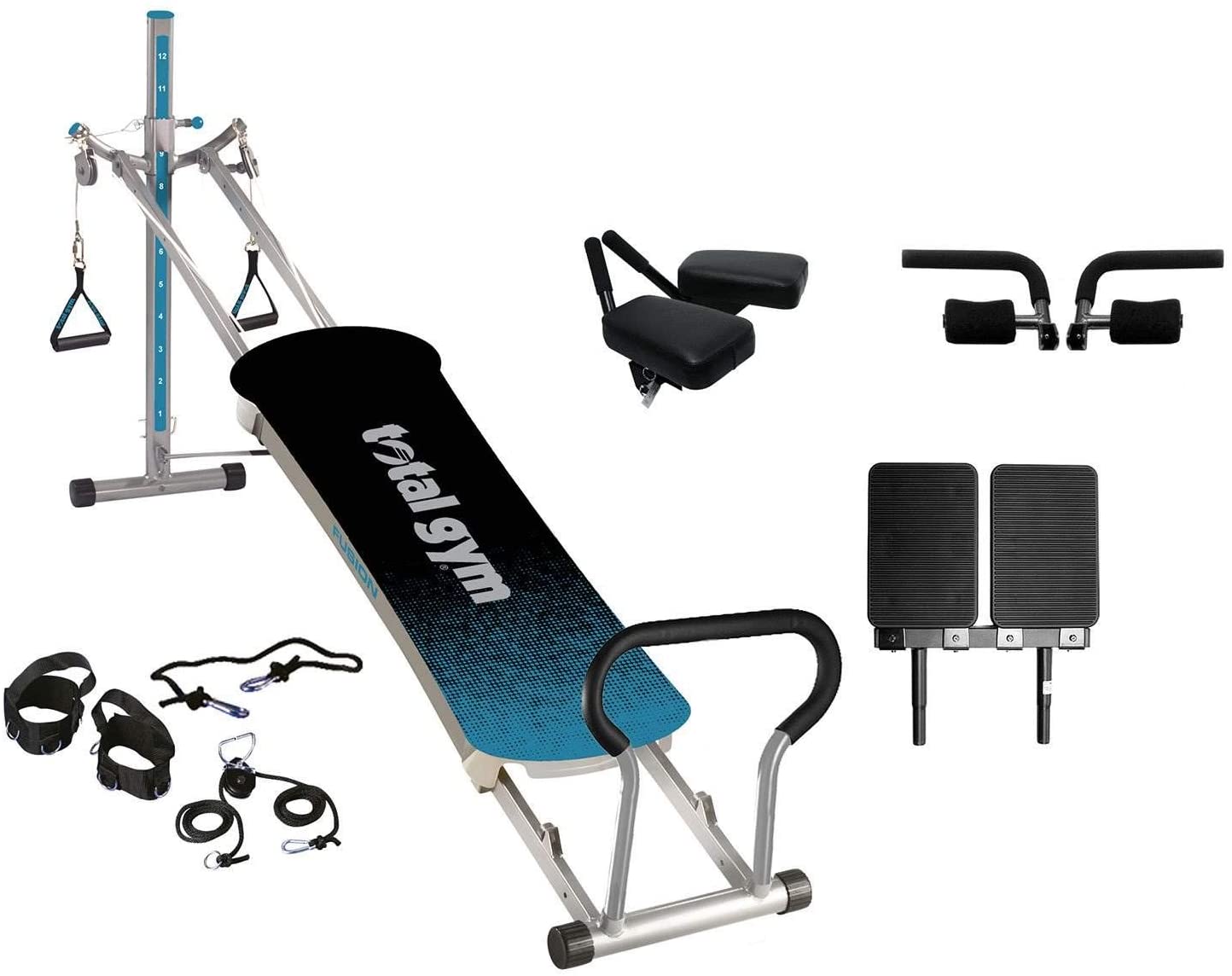 Total Gym Fitness Fusion Full Body Workout Home Fitness Exercise Machine